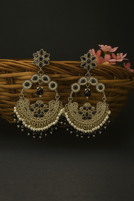 Indu Chandbali (Black)