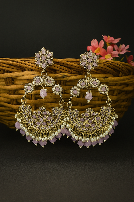 Indu Chandbali (Lilac)