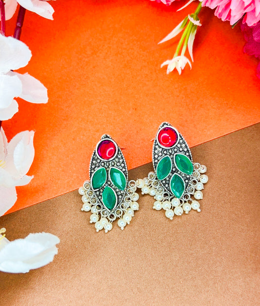 Siva Earring (Green)