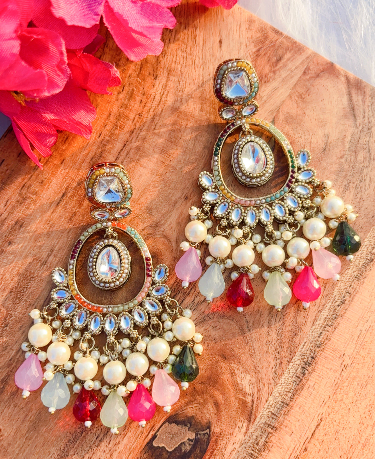 Noor Chandbali (Multicolour)