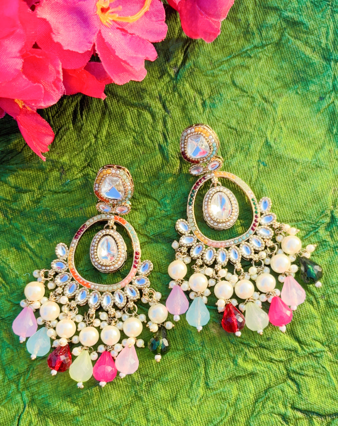 Noor Chandbali (Multicolour)