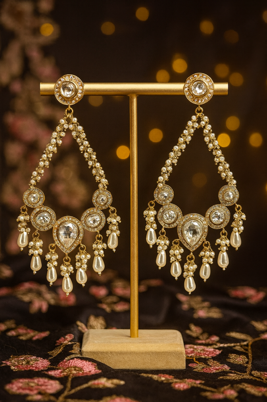 Neeti Chandbali (Ivory)