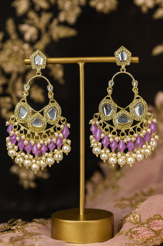 Shikha Chandbali (Lilac)