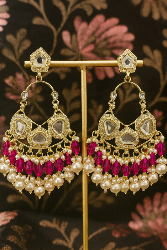 Shikha Chandbali (Pink)