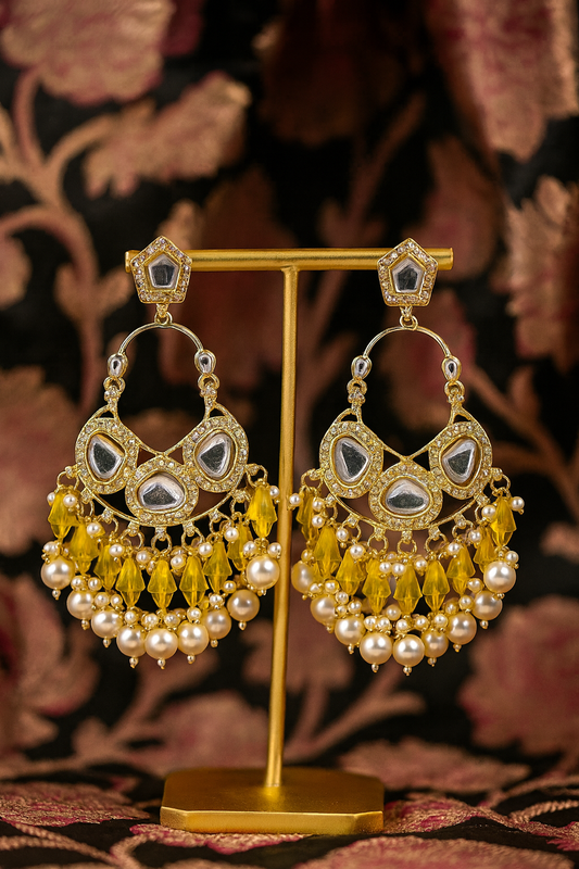 Shikha Chandbali (Yellow)