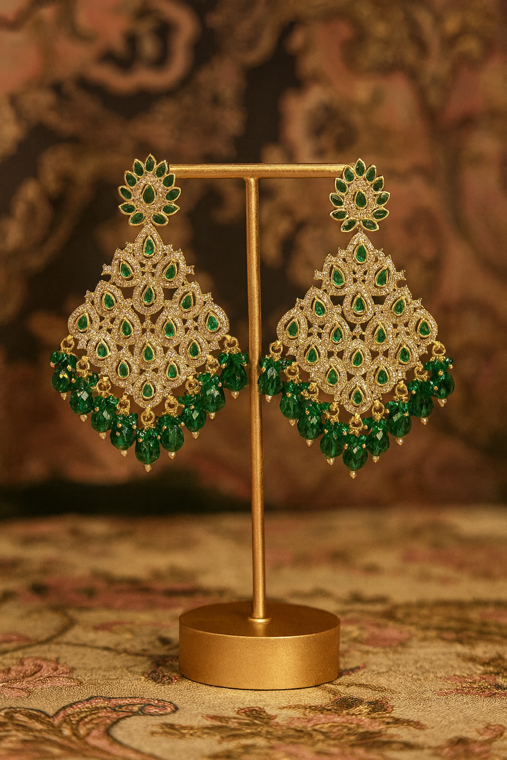 Ira Earring (Green)